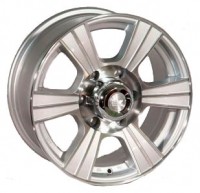 Wheels SH 522 R16 W7 PCD6x139.7 ET20 DIA110.5 Silver