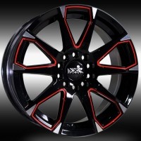 Wheels Sportmax Racing 520 R16 W7 PCD5x112/114.3 ET38 DIA67.1 Red