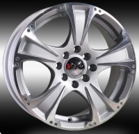 Wheels Sportmax Racing 8 R15 W6.5 PCD4x100/114.3 ET35 DIA67.1 Silver/FM