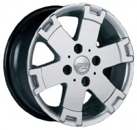 Wheels SRD Tuning 092 R14 W6 PCD4x98 ET35 DIA58.6 Silver