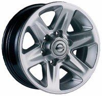 Wheels SRD Tuning 134 R16 W8 PCD6x139.7 ET10 DIA110.5 Silver