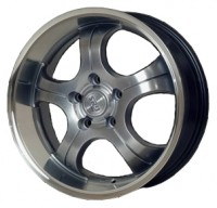 Wheels SRD Tuning 140 R14 W6 PCD4x98 ET35 DIA58.6 Black