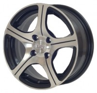 Wheels SRD Tuning M131 R13 W5.5 PCD4x100 ET35 DIA67.1 Silver+Black