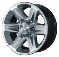 Wheels SRD Tuning Premium 242 R16 W7 PCD6x139.7 ET20 DIA100 Silver