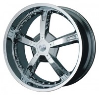 Wheels SRD Tuning Premium M115 R22 W9.5 PCD5x120 ET35 DIA72 Chrome