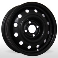 Wheels Steel Wheels H038 R14 W5.5 PCD4x100 ET43 DIA60.1 Black