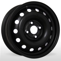 Wheels Steel Wheels H044 R14 W5.5 PCD4x100 ET45 DIA57.1 Black