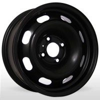 Wheels Steel Wheels H105 R15 W6 PCD4x108 ET18 DIA65.1 Black