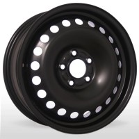 Wheels Steel Wheels H130 R16 W6.5 PCD5x108 ET53 DIA63.3 Black