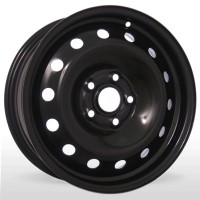 Wheels Steel Wheels H136 R16 W6.5 PCD5x112 ET50 DIA57.1 Black