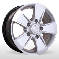 Wheels Storm BK-081 R16 W7 PCD5x139.7 ET43 DIA98.5 Silver