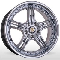 Wheels Storm Hunter Foose R18 W8 PCD5x112 ET45 DIA66.6 HSInoxF+InoxLIP