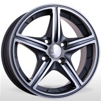 Wheels Storm YQ-21 R14 W6 PCD4x100 ET38 DIA67.1 GMMF