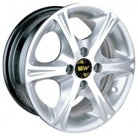 Wheels SW SY-623 R14 W6 PCD4x114.3 ET35 DIA0 Silver