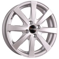 Wheels Tech Line 534 R15 W5.5 PCD4x100 ET45 DIA60.1 Silver