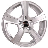 Wheels Tech Line 539 R15 W6 PCD4x100 ET50 DIA60.1 Silver