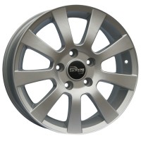 Wheels Tech Line 607 R16 W6.5 PCD5x100 ET45 DIA54.1 Silver