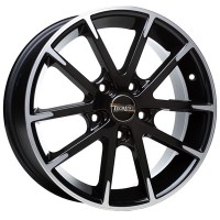 Wheels Tech Line 617 R16 W6.5 PCD5x114.3 ET46 DIA67.1 Silver+Black