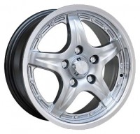 Wheels TG Racing LYN 002 R13 W5.5 PCD4x100 ET38 DIA56.6 hyper black