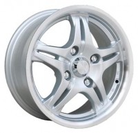 Wheels TG Racing LYN 006 R14 W6 PCD4x100 ET38 DIA67.1 Super black