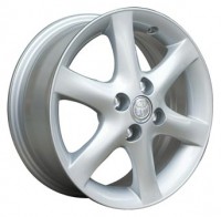 Wheels TG Racing LZ 074 R15 W6 PCD4x100 ET45 DIA54.1 Silver