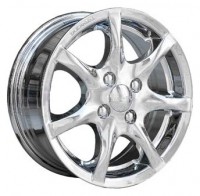 Wheels TG Racing TGD 001 R14 W5.5 PCD4x100 ET38 DIA60.1 Chrome