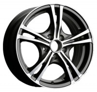 Wheels TG Racing TGD 011 R16 W6.5 PCD4x100 ET45 DIA0 Black