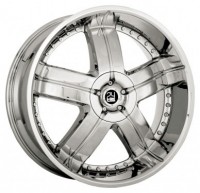 Wheels TIS 01 R20 W8.5 PCD5x120 ET18 DIA74.1 Silver