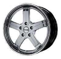 Wheels Toora T636 R18 W8 PCD5x120 ET35 DIA72 Silver