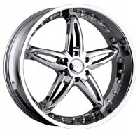 Wheels VCT Bruno R22 W9.5 PCD5x150 ET30 DIA110 Silver