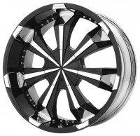 Wheels Verde 57 R17 W7.5 PCD5x120 ET17 DIA73.1 Black