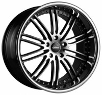 Wheels Vertini Henessey R19 W9.5 PCD5x120 ET22 DIA72.6 Silver+Black