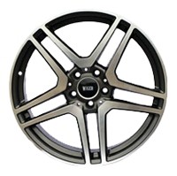 Wheels Wiger WG1605 R19 W9.5 PCD5x112 ET67 DIA43 Silver+Black