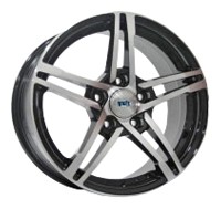 Wheels Wiger WG2002 R15 W6 PCD4x100 ET38 DIA56.6 Silver+Black