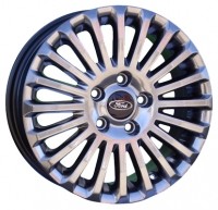 Wheels WSP Italy W147 R15 W6 PCD4x108 ET53 DIA63.4 Silver+Black