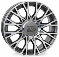 Wheels WSP Italy W162 R15 W6 PCD4x98 ET35 DIA58.1 Anthracite polished