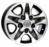 Wheels WSP Italy W1751 R16 W8 PCD5x150 ET0 DIA0 Anthracite polished