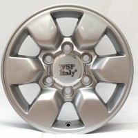 Wheels WSP Italy W1761 R15 W7 PCD6x139.7 ET30 DIA106.1 Silver