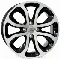 Wheels WSP Italy W3403 R16 W6 PCD4x108 ET23 DIA65.1 Black polished