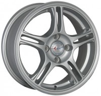 Wheels Zent 392 R14 W5.5 PCD4x98 ET35 DIA58.6 Silver