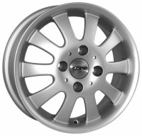 Wheels Zepp Briz R14 W5.5 PCD4x108 ET26 DIA0 Silver