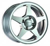 Wheels Zepp Classic 15 Silver R15 W6.5 PCD4x108 ET38 DIA0 Silver