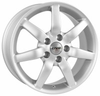 Wheels Zepp Daytona R15 W6.5 PCD4x100 ET45 DIA0 Silver