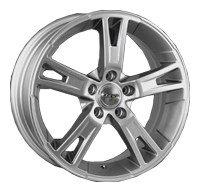Wheels Zepp Riccione R16 W7 PCD5x100 ET45 DIA0 Silver