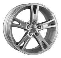 Wheels Zepp Riccione R17 W7 PCD5x100 ET42 DIA0 Silver