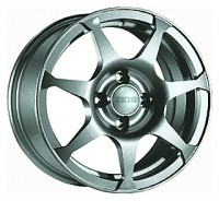 Wheels Zepp Tornado Anthracite R14 W6 PCD4x100 ET38 DIA0 Silver