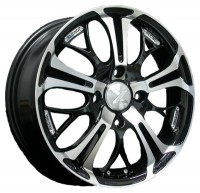 Wheels Zormer MC20 R15 W6.5 PCD4x98 ET35 DIA58.5 Silver+Black