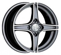 Wheels Zormer SF10 R13 W5.5 PCD4x98 ET35 DIA58.6 Silver+Black