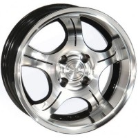 Wheels ZW 140 R14 W6 PCD4x100 ET25 DIA73.1 EP